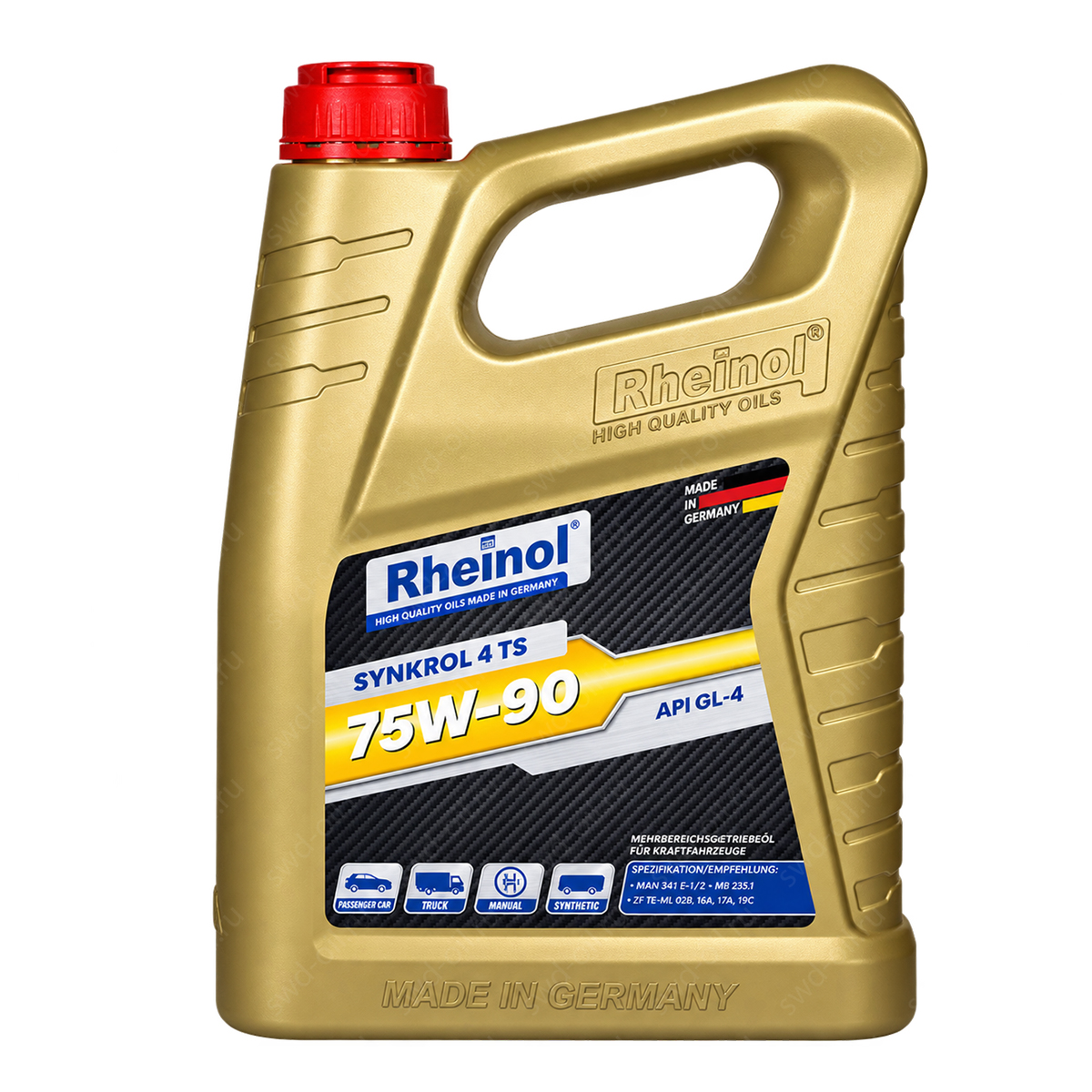 Трансмиссионная жидкость SwdRheinol Synkrol 4 TS 75W-90