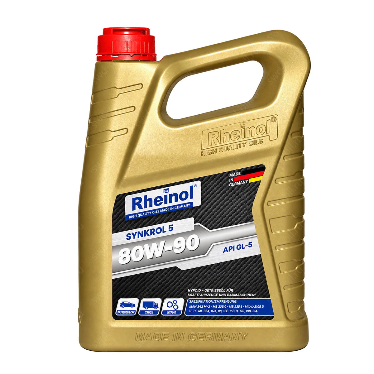 Трансмиссионная жидкость SwdRheinol Synkrol 5 80W-90